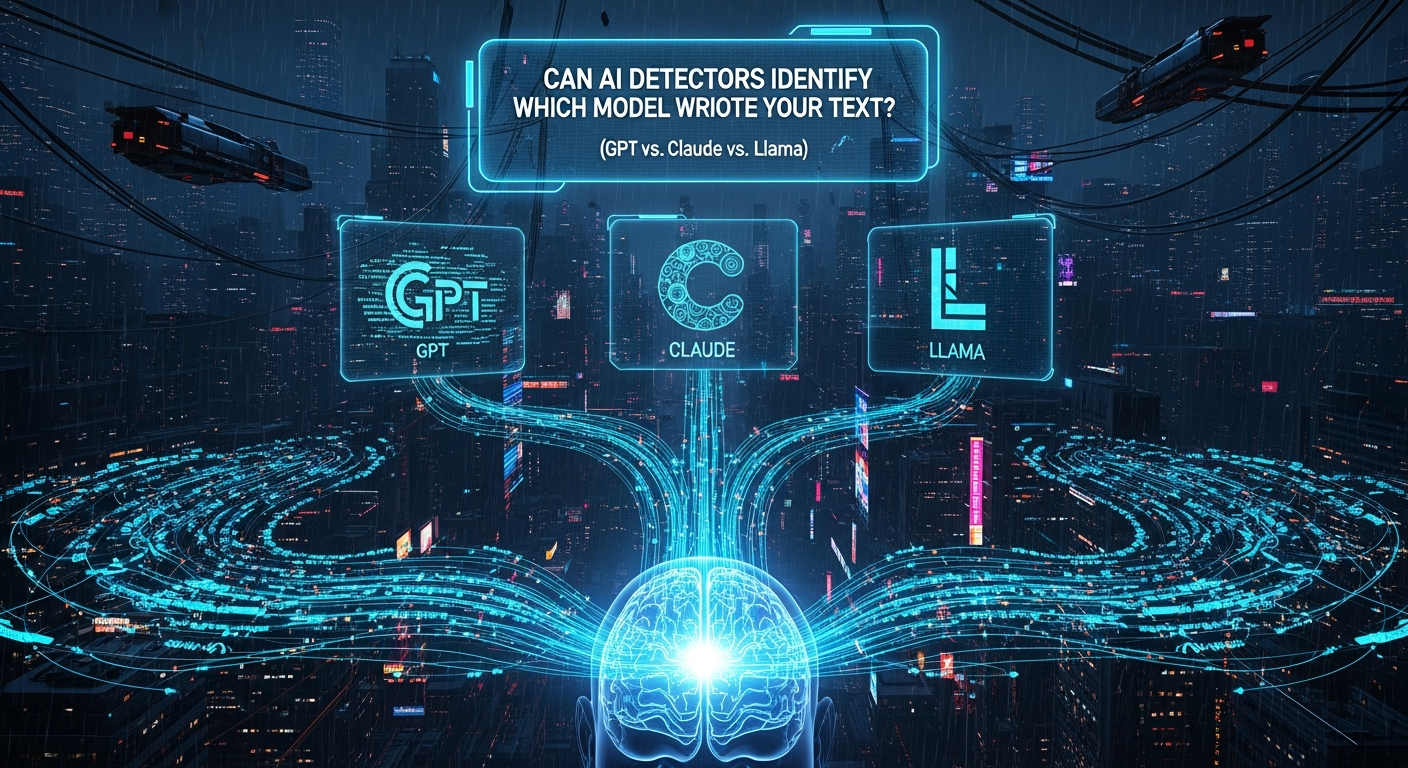 Can AI Detectors Identify Which Model Wrote Your Text? (GPT vs. Claude vs. Llama)