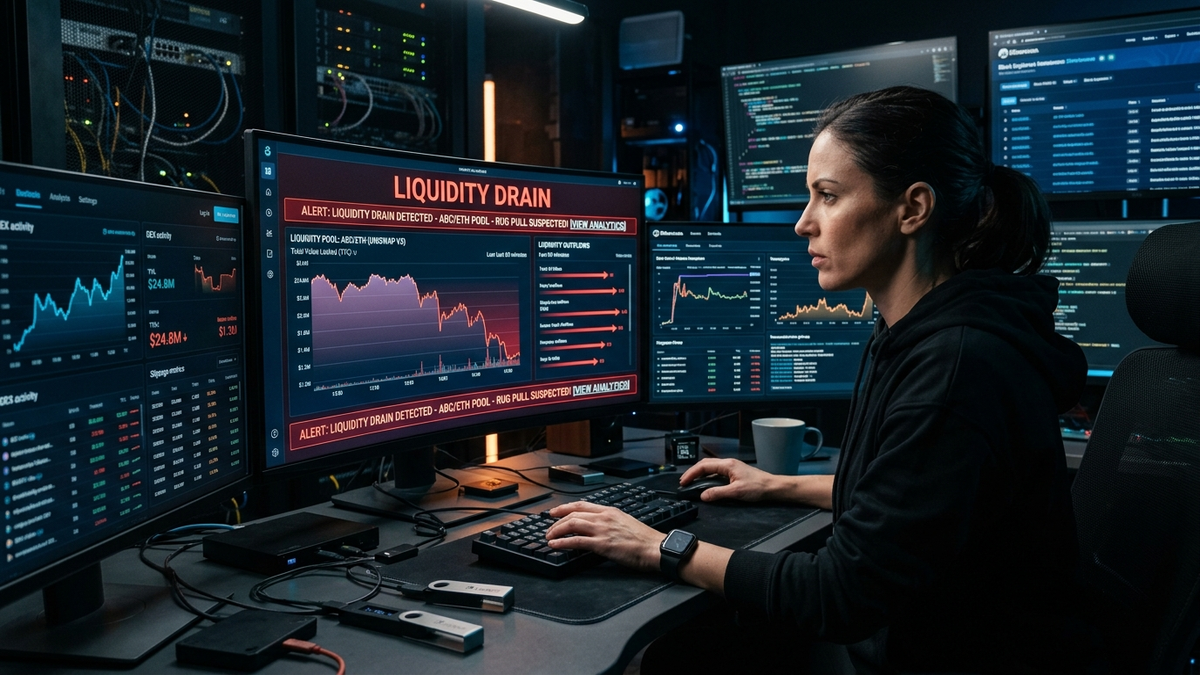 Decentralized Finance (DeFi) Traps: How to Spot a 'Liquidity Drain' Fast