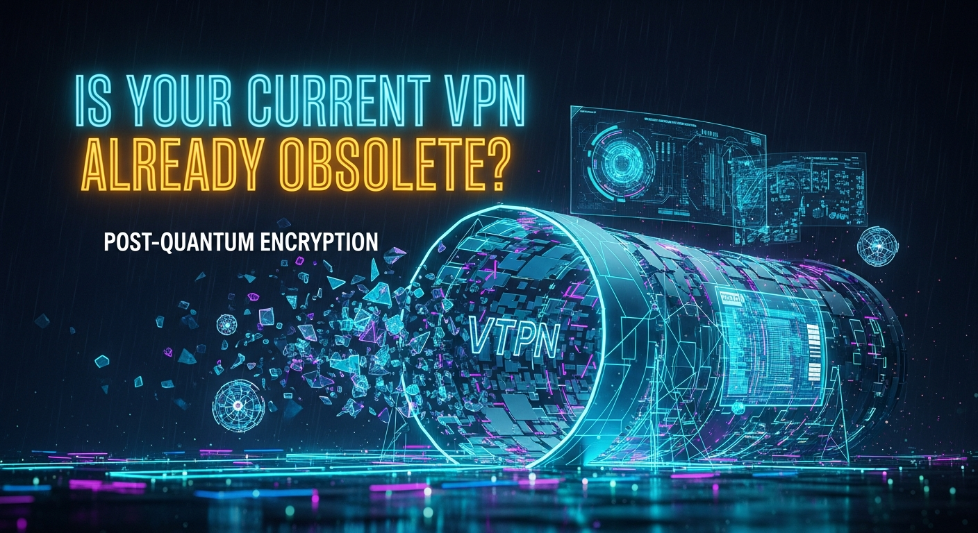 Post-Quantum Encryption: Is Your Current VPN Already Obsolete?