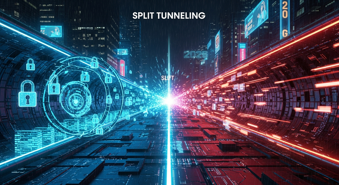 Split Tunneling Explained: How to Balance Security and Speed in 2026
