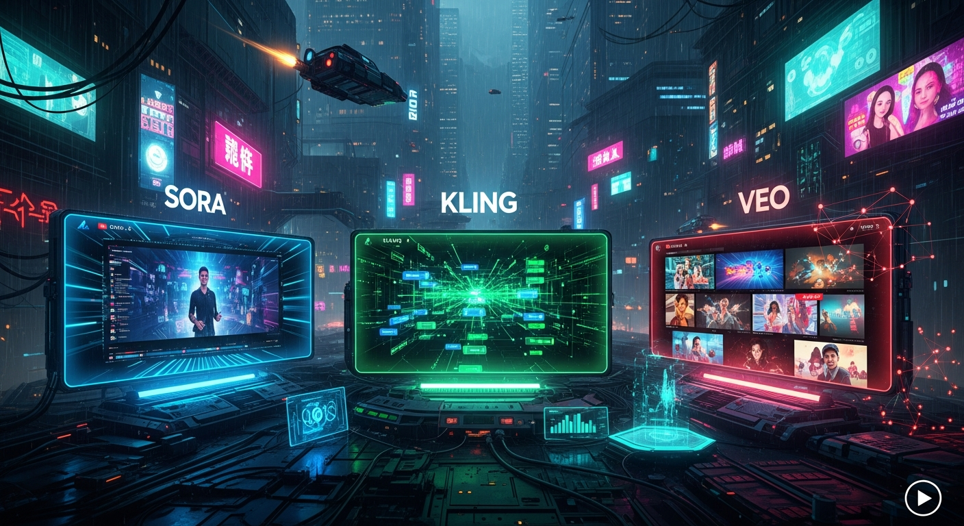 The Best AI Video Generators for YouTube 2026: Sora vs. Kling vs. Veo