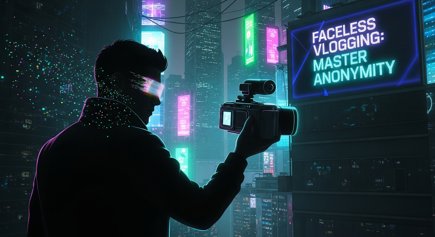The 'Faceless Lifestyle' Niche: How to Vlog Without Ever Showing Your Face