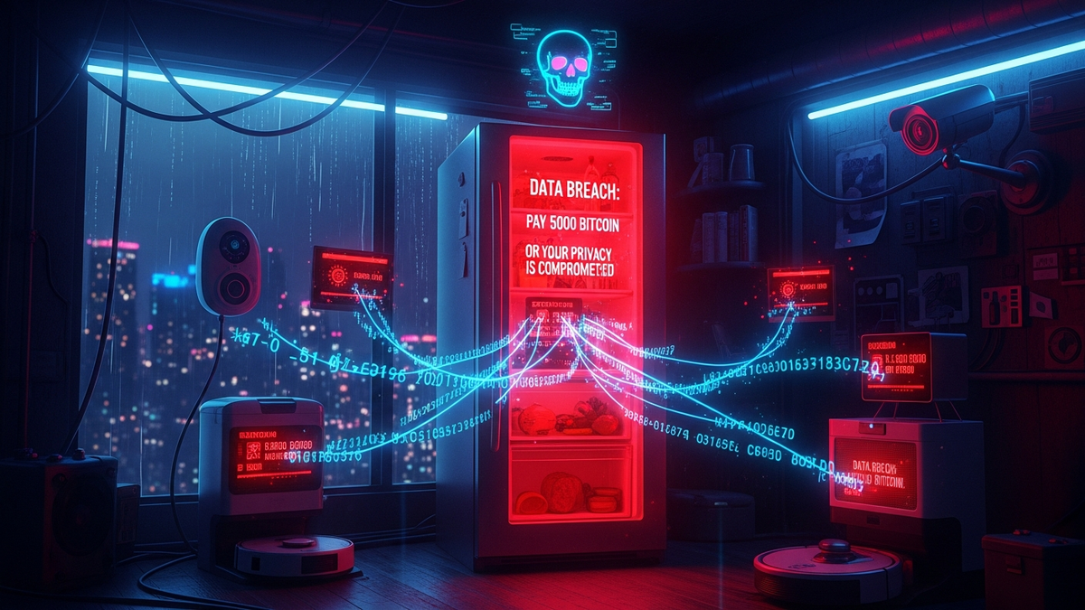 The Smart Home Ransomware Threat: Is Your Fridge Leaking Data?