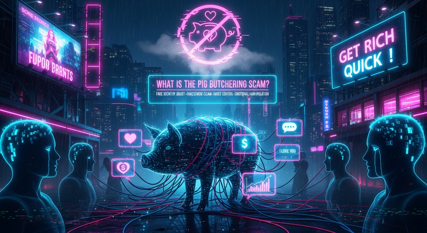 What is the pig butchering romance scam and how to avoid it online