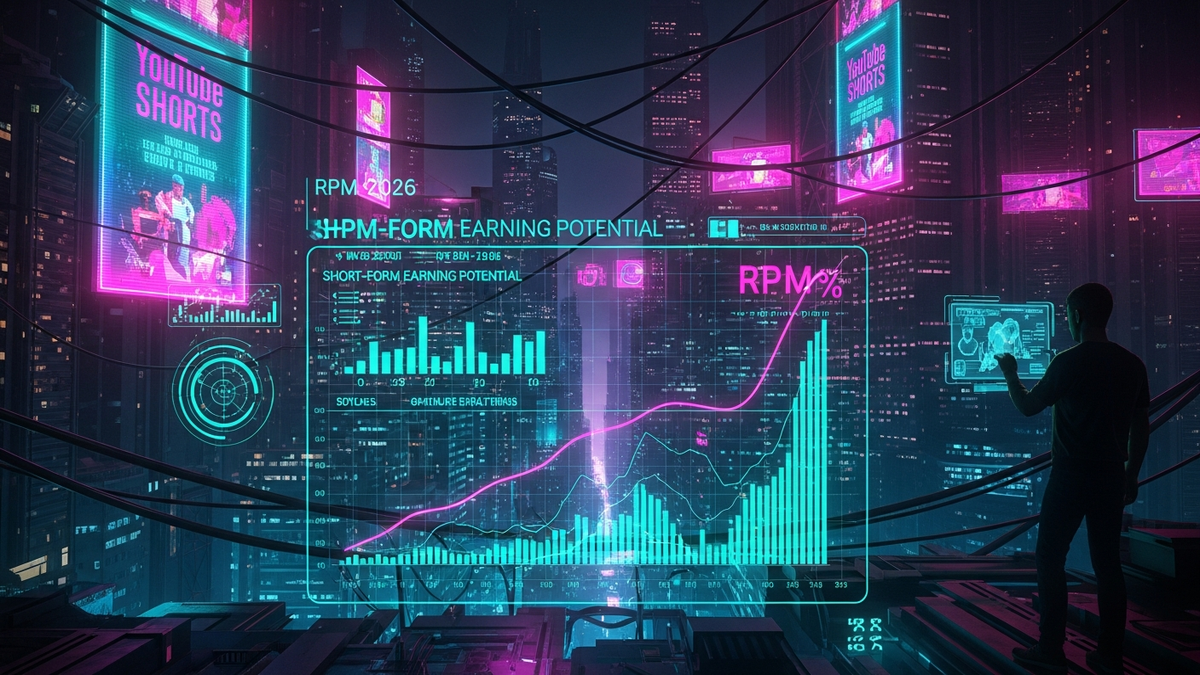 YouTube Shorts RPM 2026: Can You Finally Make a Living from Short-Form?